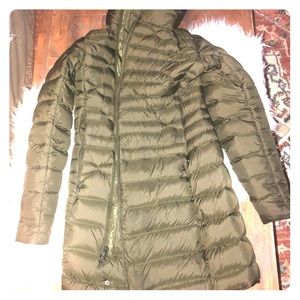 North face parka coat